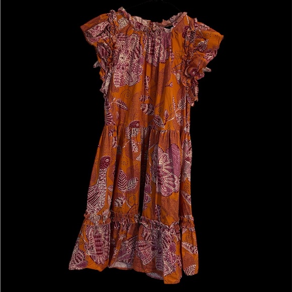 House of Harlow 1960 Orange and Purple Casual Dress - Picture 1 of 9
